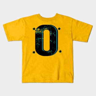 AlphaT O Dynamic Printed Design Kids T-Shirt